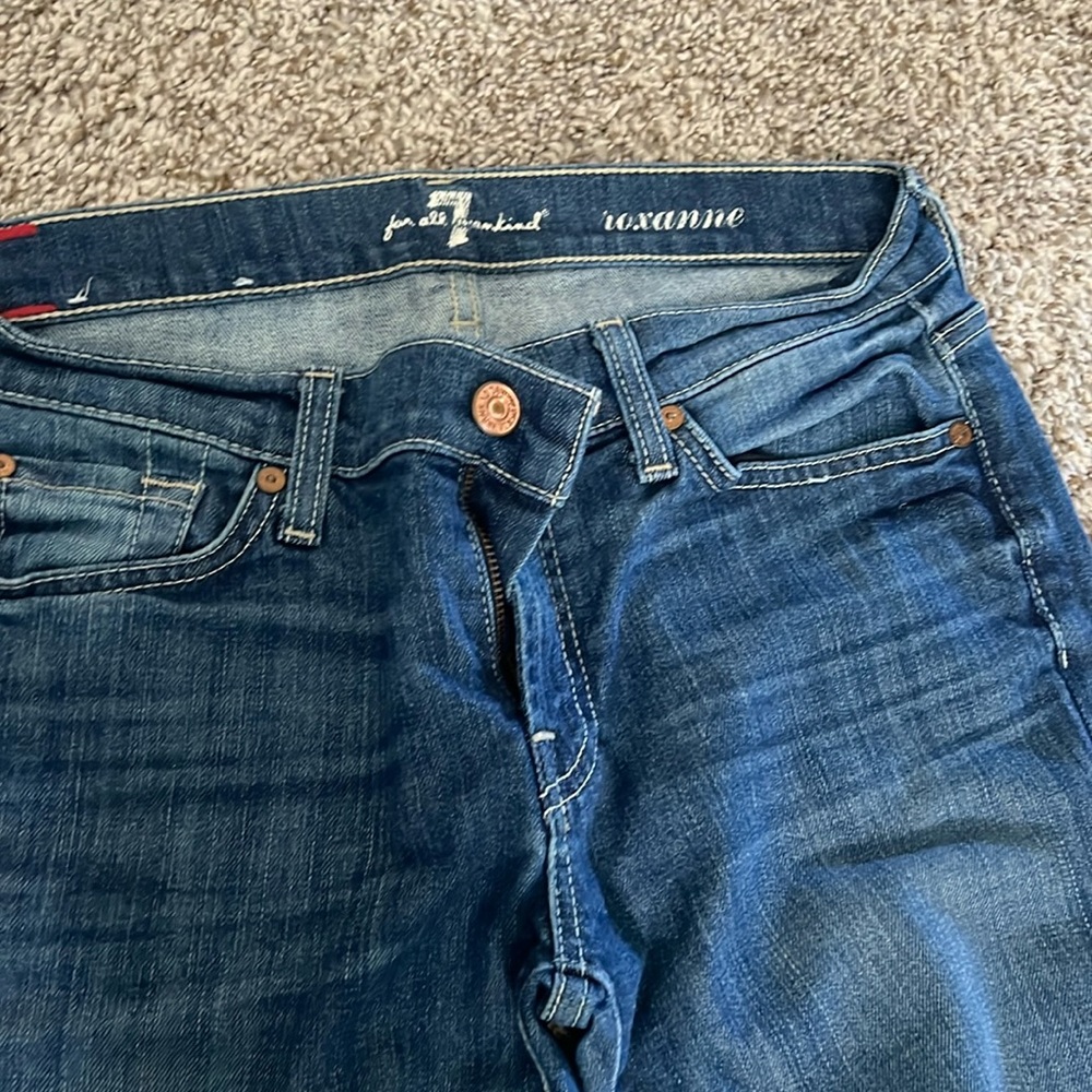 7 for all Mankind skinny jeans!
